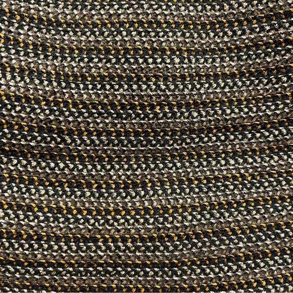 Eric Javits Purse Shenia Squishee Brown Gold Metallic Woven Tote Bag Fall - Picture 2 of 14